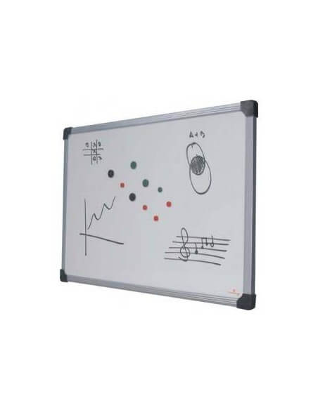 Pizarra vitrificada magnética 60x90 Rocada