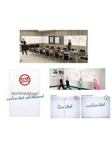 Pizarra modular SkinWhiteBoard 80x120 Rocada