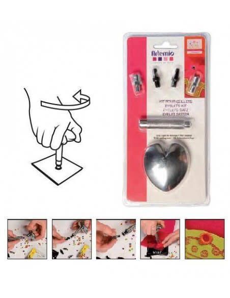 KIT PERFORADOR DE OJALES DE ALUMINIO