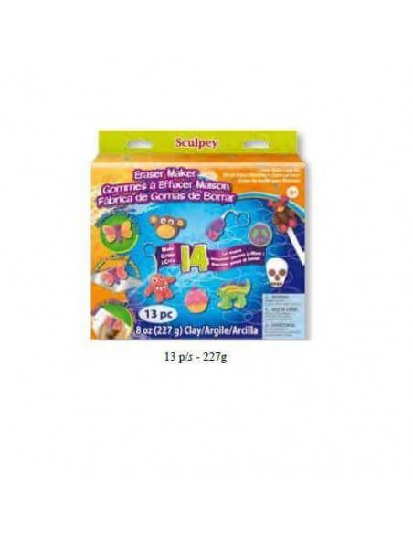 JUEGO SCULPEY FABRICA DE GOMAS DE BORRAR