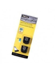 Pack 2 cuchillas de corte recto Fellowes originales