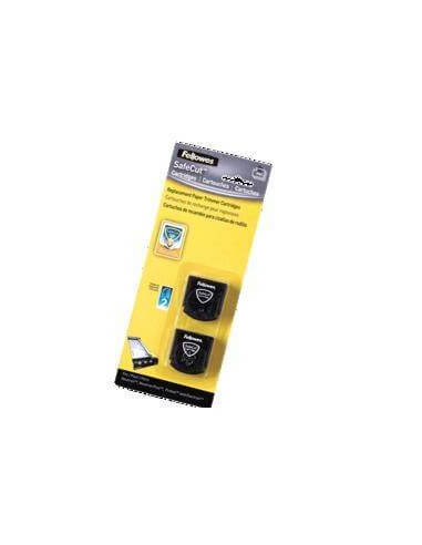 Pack 2 cuchillas de corte recto Fellowes originales