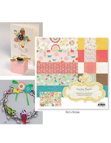 KIT DE RETALES DE PAPEL PARA MANUALIDADES