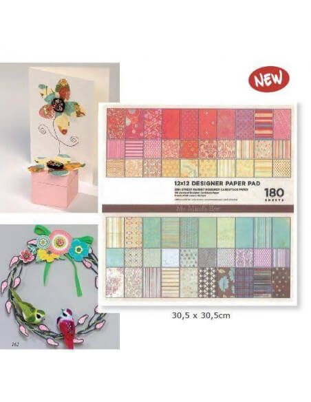 KIT DE RETALES DE PAPEL PARA MANUALIDADES