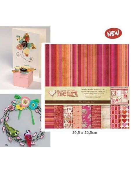 KIT DE RETALES DE PAPEL PARA MANUALIDADES
