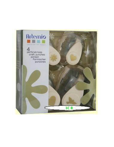Kit de 4 perforadoras de papel Artemio para scrapbooking
