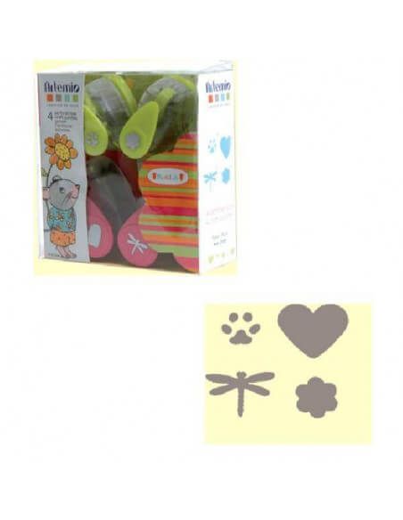 Comprar kit de 4 perforadoras de papel Artemio