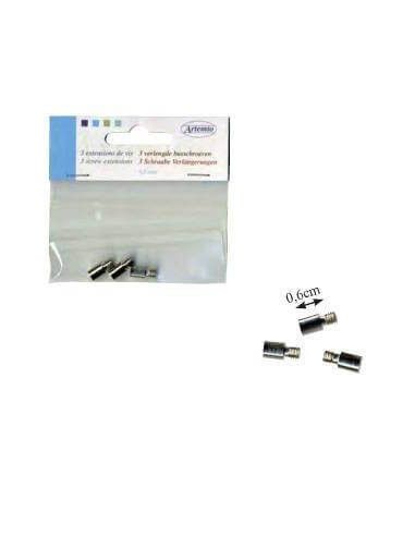 Extensiones de tornillos para álbum pack 3 unidades Artemio