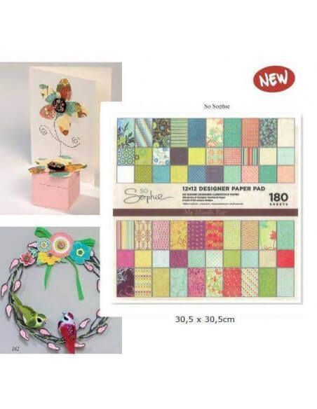 KIT DE RETALES DE PAPEL PARA MANUALIDADES