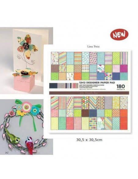 KIT DE RETALES DE PAPEL PARA MANUALIDADES
