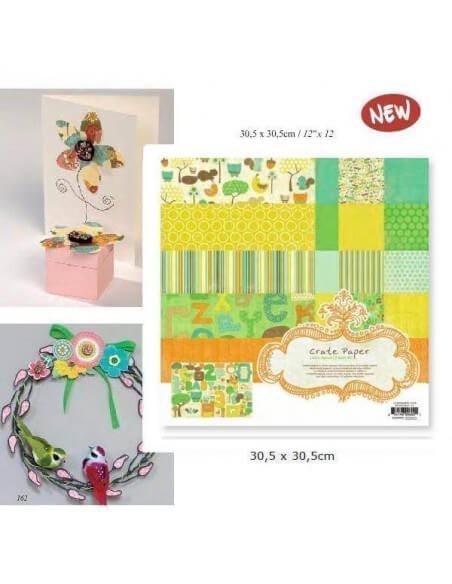 KIT DE RETALES DE PAPEL PARA MANUALIDADES