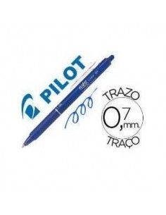 Bolígrafo Frixion Clicker azul Pilot borrable