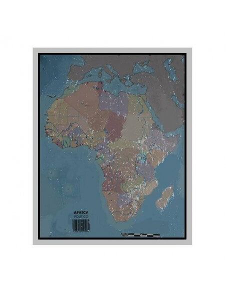 Mapas mudos en color político España Selvi pack 50