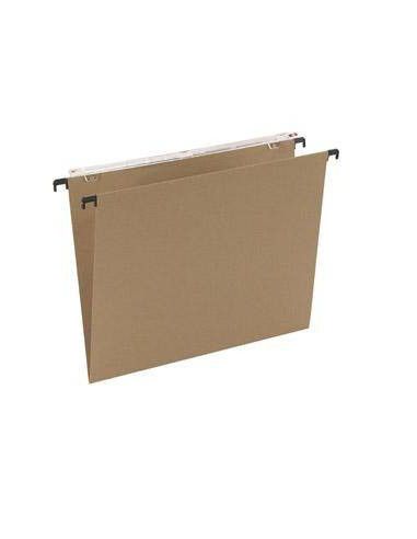 Carpeta colgante A4 Grafoplas con visor largo kraft