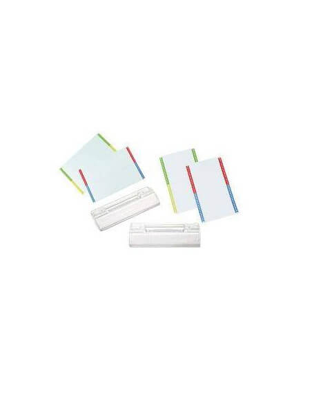 Bolsa de visores cortos Grafoplas con tiras de papel
