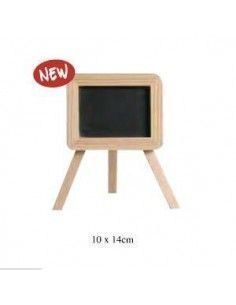 pizarra de madera pequeña 10x14cm Artemio decorativa