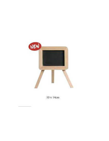 pizarra de madera pequeña 10x14cm Artemio decorativa