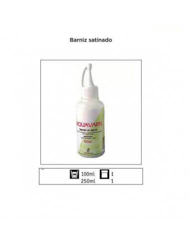 barniz satinado a base de agua 100ml para decoupage