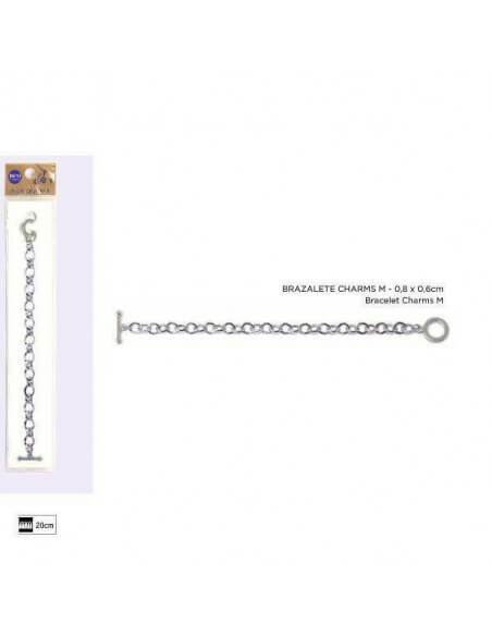charm 0.8x0.6cm Neo Bisutería pequeño para pulseras y collares