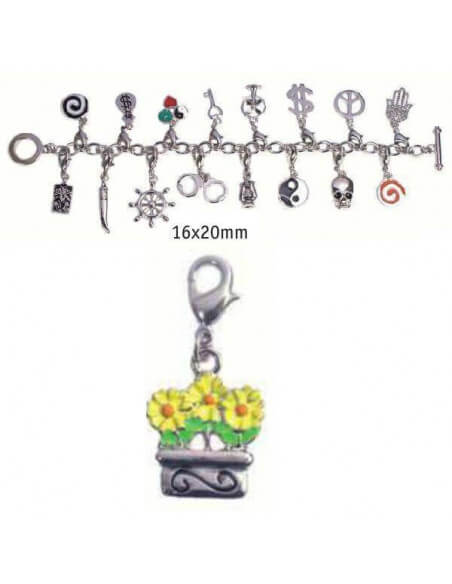 Charms Neo Bisutería moto 23x13mm accesorios para bisutería creativa
