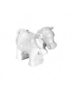 Vaca de poliespan 14 x 17 cm plastificado manualidades
