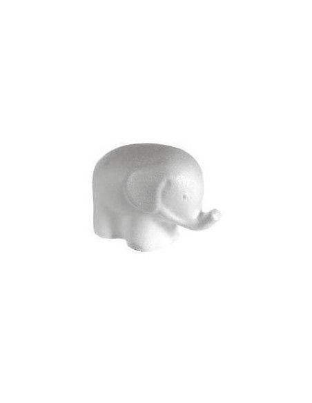 elefante de poliespan 10.5x14.5 para manualidades infantiles