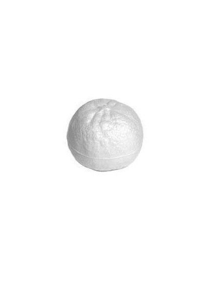 mandarina de poliespan 5x6.5 para manualidades creativas