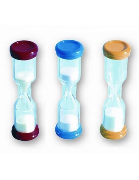 Relojes de arena Henbea de 1 2 y 3 minutos para actividades infantiles"