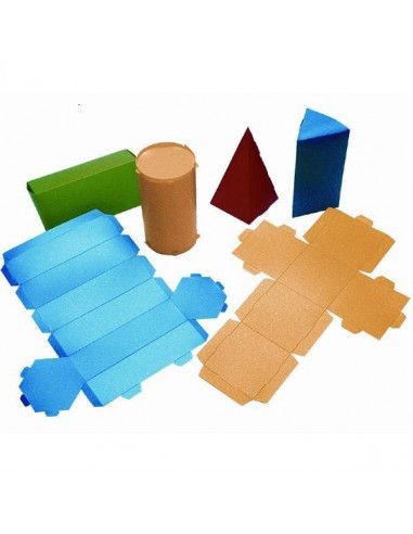 Juego didáctico GEOS figuras geométricas 3D Henbea