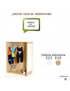 mueble de disfraces cerrado MOBEDUC en haya para colegios