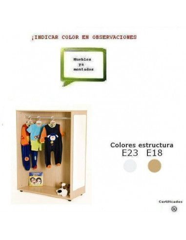 mueble de disfraces cerrado MOBEDUC en haya para colegios