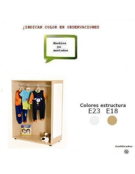 mueble de disfraces cerrado MOBEDUC en haya para colegios