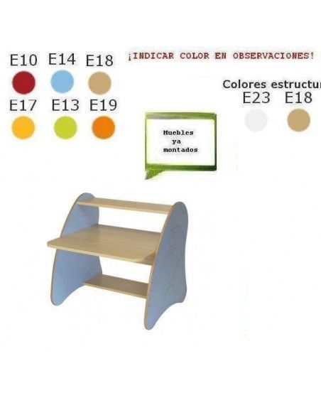 mesa de ordenador infantil MOBEDUC para centros escolares