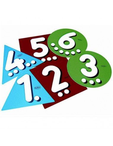 SALTA AL NUMERO LOSETAS FLEXIBLES DE 29 X 29 CM. PARA ESCUELAS INFANTILES O COLEGIOS