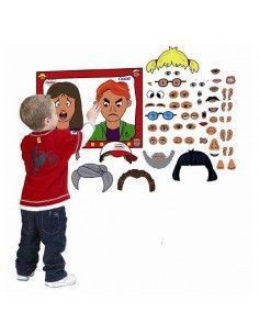 Juego didáctico de caras y expresiones Henbea para identificar emociones"