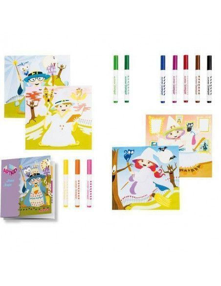 Set Art Kids Aliens Attack Alpino con materiales incluidos