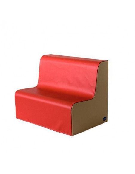 sillón de espuma foam doble para guarderías Sumo Didactic
