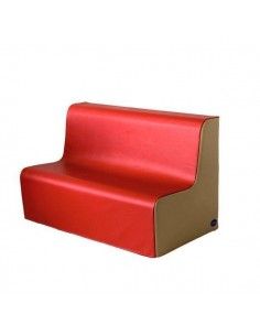 sillón de espuma triple para centros de actividades Sumo Didactic