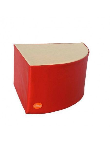sillón para colegios en forma de quesito Sumo Didactic