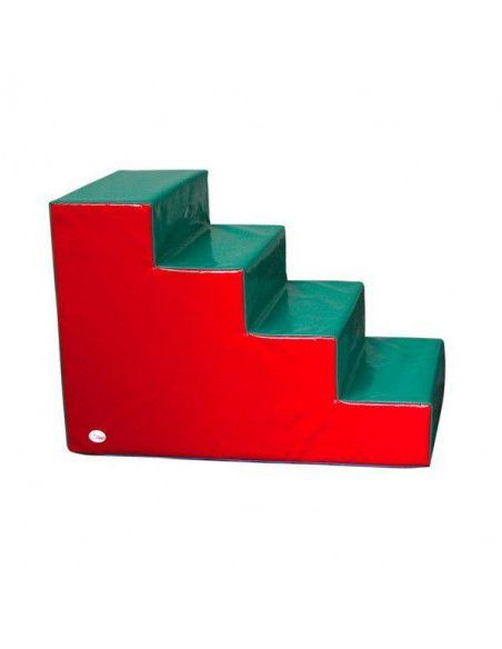 Escalera Grande de Foam para Centros Escolares Sumo Didactic en color vivo