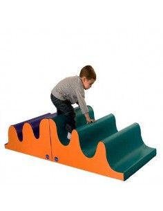 conjunto acolchado psicomotricidad infantil 160x60x42 cm Sumo Didactic frontal