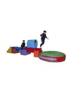 Psicomotricidad infantil juegos de guardería 455×140×50 cm Sumo Didactic – vista general