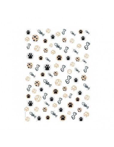 papel-scrapbooking-artoz-a4-animales-beige-azul