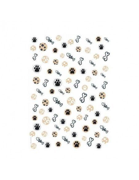 papel-scrapbooking-artoz-a4-animales-beige-azul