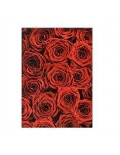 lamina-scrapbooking-rosa-roja-artoz-a4-210g