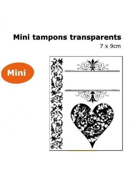 SELLOS TRANSPARENTES EN SET MINI 7 X 9 CM