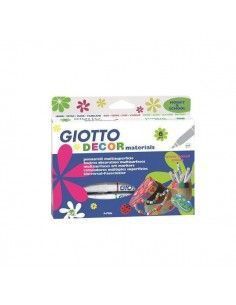 ROTULADORES GIOTTO DECOR MATERIALES 48 UNIDADES