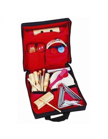MALETIN CON INSTRUMENTOS MUSICALES 31 PIEZAS PARA ESCUELAS INFANTILES O COLEGIOS