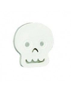 CALAVERA DE PAPEL MACHE PARA FORRAR 12X11X1,5 CM