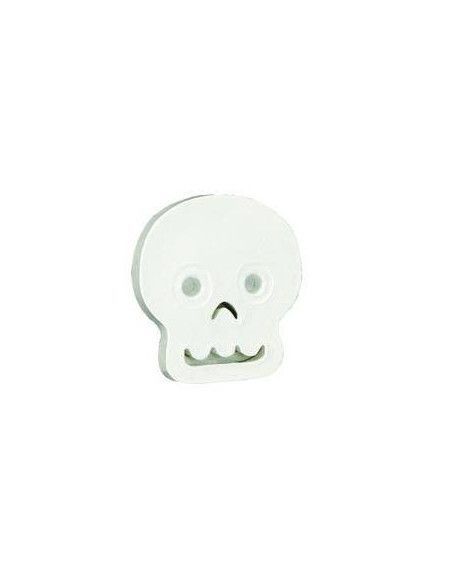 CALAVERA DE PAPEL MACHE PARA FORRAR 12X11X1,5 CM